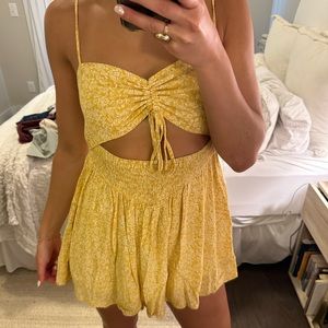 Dress bought in Hawaii! Has shorts lining underneath